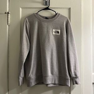 North Face crew neck sweatshirt
